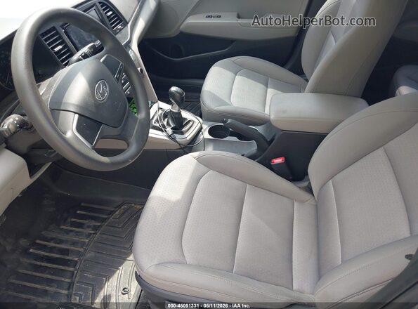 5NPD74LF7JH293811 2018 HYUNDAI ELANTRA Gray Widok zestawu wskaźników