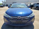 2019 Hyundai Elantra Se Синий vin: 5NPD74LF7KH492827