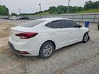 2019 Hyundai Elantra Se White vin: 5NPD74LF7KH496070