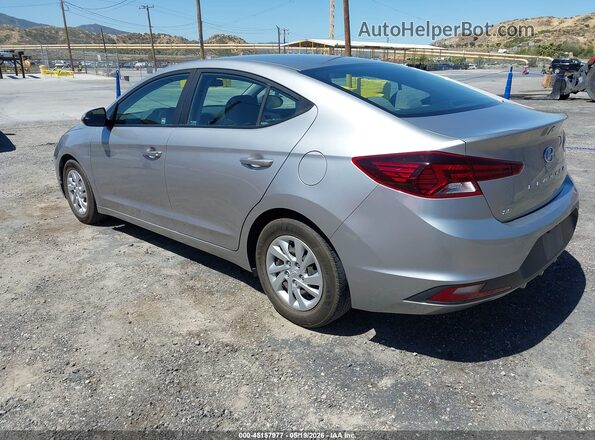 5NPD74LF7LH612949 2020 HYUNDAI ELANTRA Серый Задняя левая четверть