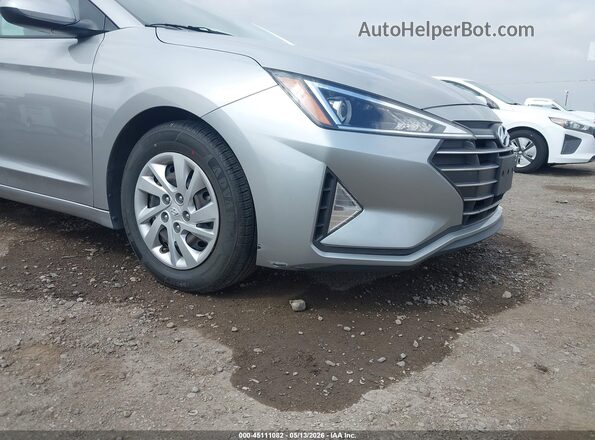 5NPD74LF7LH613664 2020 HYUNDAI ELANTRA Серебряный Вид спереди