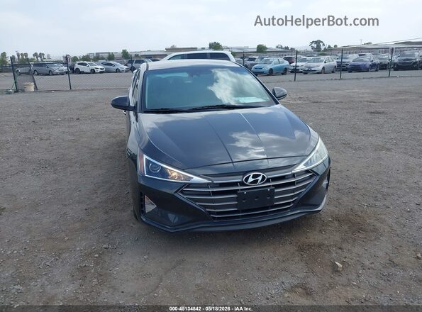 5NPD74LF7LH614121 2020 HYUNDAI ELANTRA Серый Вид спереди