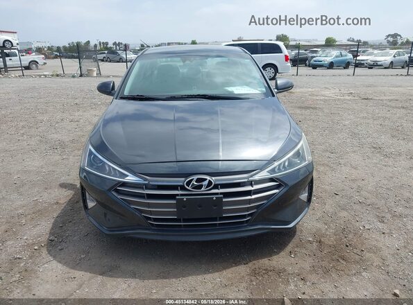 5NPD74LF7LH614121 2020 HYUNDAI ELANTRA Серый Вид задней части салона