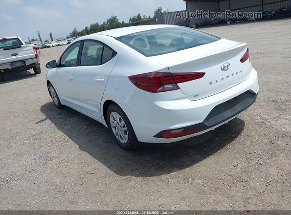 5NPD74LF7LH615768 2020 HYUNDAI ELANTRA White Задня ліва чверть