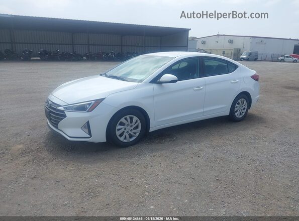 5NPD74LF7LH615768 2020 HYUNDAI ELANTRA White Передня ліва чверть