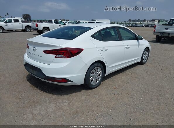 5NPD74LF7LH615768 2020 HYUNDAI ELANTRA White Задня права чверть