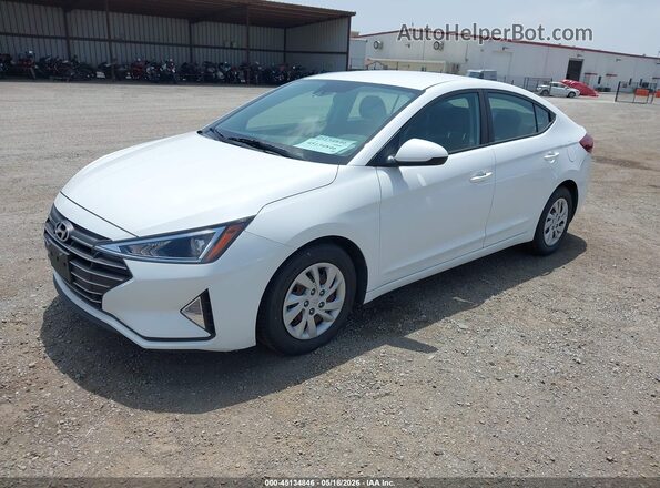 5NPD74LF7LH615768 2020 HYUNDAI ELANTRA White Вид спереду