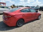 2017 Hyundai Elantra Se Красный vin: 5NPD74LF8HH067142