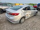 2017 Hyundai Elantra Se Серый vin: 5NPD74LF8HH127758