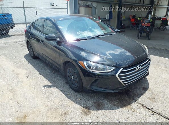 5NPD74LF8JH353871 2018 HYUNDAI ELANTRA Black Передня права чверть