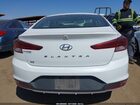 2019 Hyundai Elantra Se White vin: 5NPD74LF8KH425945