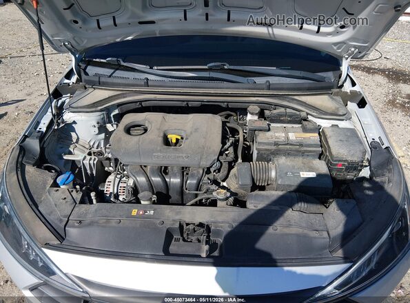 5NPD74LF8KH445404 2019 HYUNDAI ELANTRA Серебряный Вид сзади