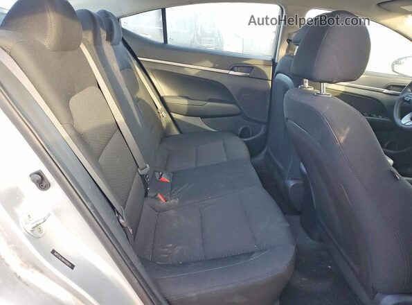 5NPD74LF8KH456614 2019 HYUNDAI ELANTRA Серебряный Вид задних сидений