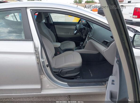 5NPD74LF8LH614029 2020 HYUNDAI ELANTRA Серебряный Вид салона спереди