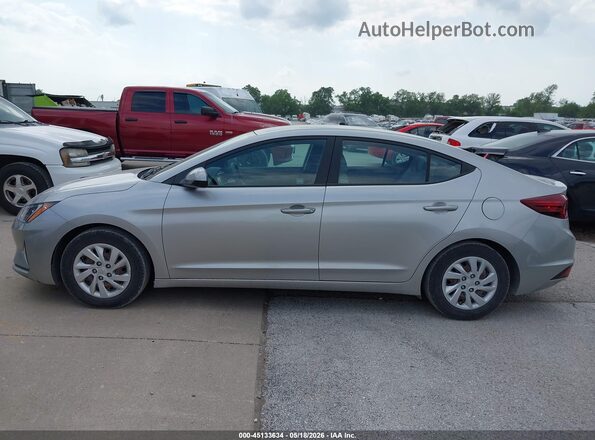 5NPD74LF8LH614029 2020 HYUNDAI ELANTRA Серебряный Панорамный вид салона 360°
