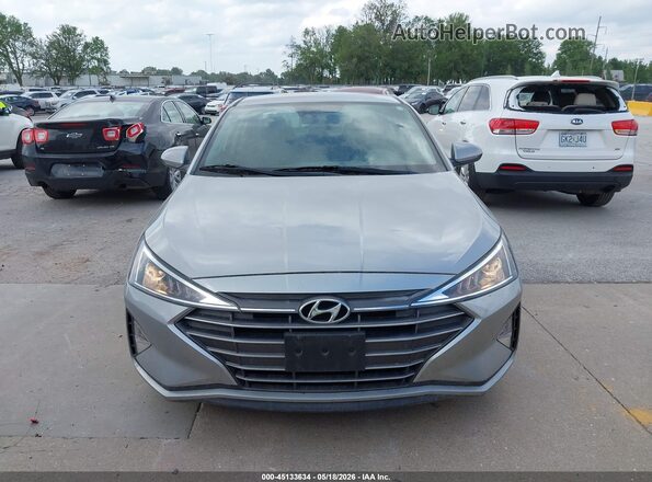 5NPD74LF8LH614029 2020 HYUNDAI ELANTRA Серебряный Вид щитка приборов