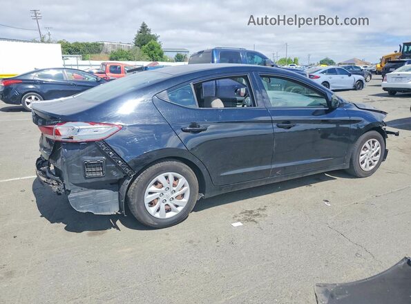 5NPD74LF9JH327960 2018 HYUNDAI ELANTRA Синий Задняя правая четверть