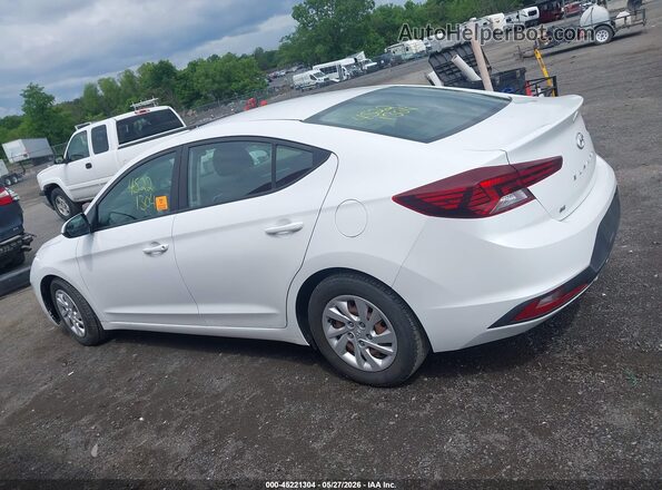 5NPD74LF9KH437957 2019 HYUNDAI ELANTRA Белый Панорамный вид салона 360°