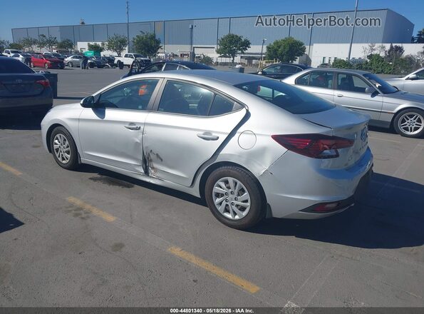 5NPD74LF9LH530477 2020 HYUNDAI ELANTRA Silver Հետևի ձախ