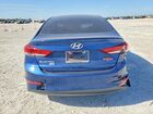 2018 Hyundai Elantra Se Синий vin: 5NPD74LFXJH325117