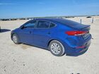 2018 Hyundai Elantra Se Синий vin: 5NPD74LFXJH325117