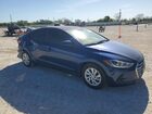 2018 Hyundai Elantra Se Синий vin: 5NPD74LFXJH325117