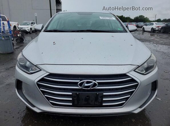 5NPD74LFXJH347442 2018 HYUNDAI ELANTRA Silver Widok z przodu
