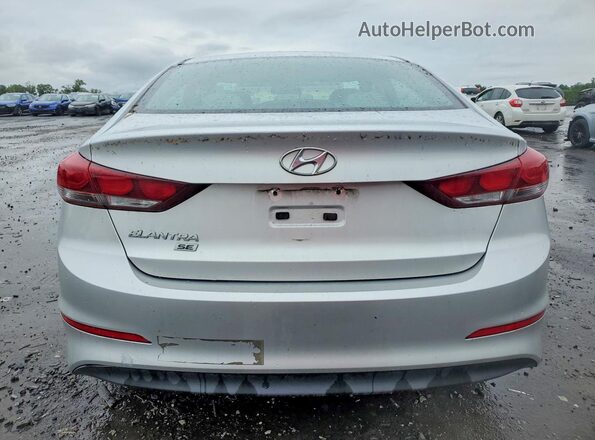 5NPD74LFXJH347442 2018 HYUNDAI ELANTRA Silver Widok z tyłu