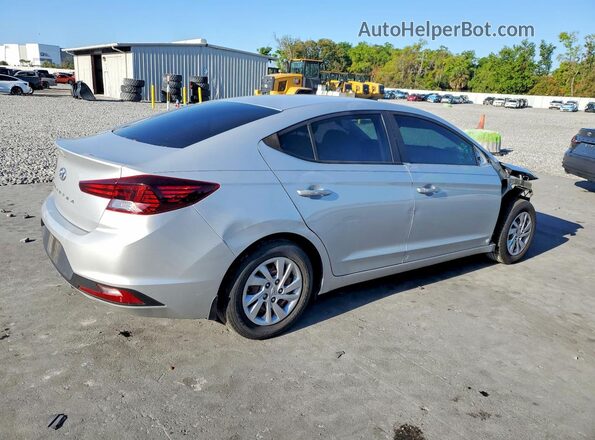 5NPD74LFXKH495768 2019 HYUNDAI ELANTRA Silver Tył prawy