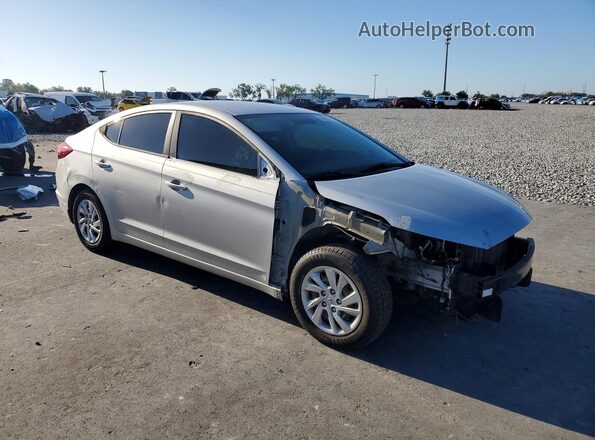 5NPD74LFXKH495768 2019 HYUNDAI ELANTRA Silver Przód prawy