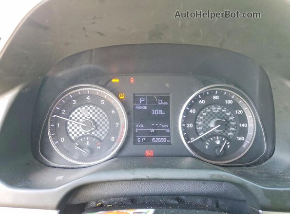 5NPD74LFXKH495768 2019 HYUNDAI ELANTRA Silver Widok zestawu wskaźników