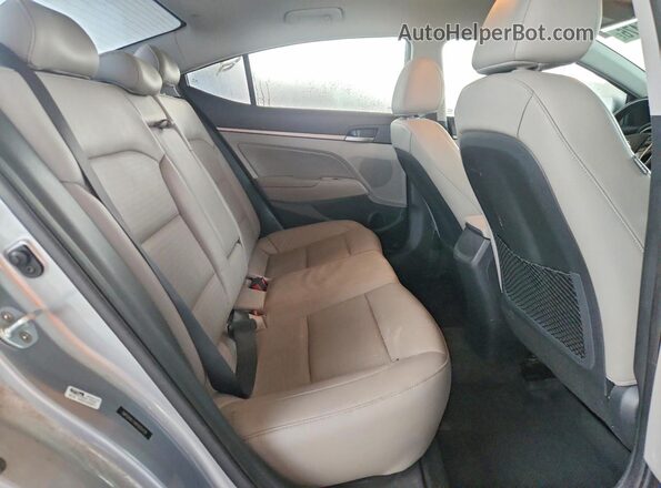 5NPD84LF0HH005439 2017 HYUNDAI ELANTRA Серый Вид задних сидений