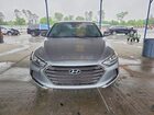 2017 Hyundai Elantra Limited Серый vin: 5NPD84LF0HH005439