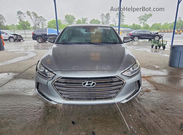 5NPD84LF0HH005439 2017 HYUNDAI ELANTRA Серый Вид спереди