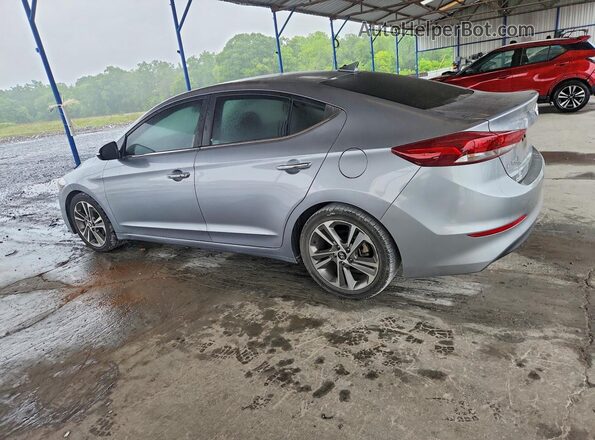 5NPD84LF0HH005439 2017 HYUNDAI ELANTRA Серый Задняя левая четверть