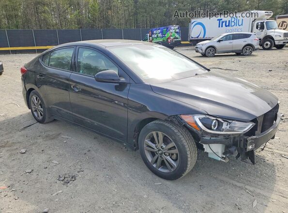 5NPD84LF0HH008261 2017 HYUNDAI ELANTRA Black წინა მარჯვენა