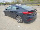 2017 Hyundai Elantra Se Black vin: 5NPD84LF0HH008261