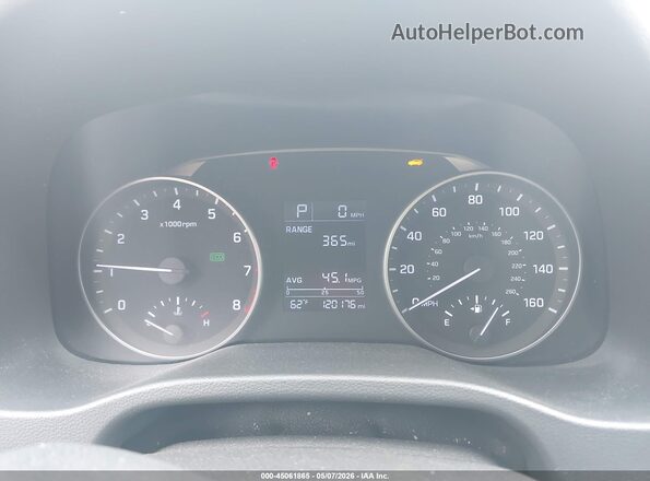 5NPD84LF0HH036481 2017 HYUNDAI ELANTRA Синий Вид задних сидений