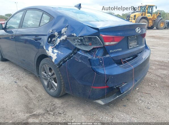5NPD84LF0HH036481 2017 HYUNDAI ELANTRA Синий Вид спереди