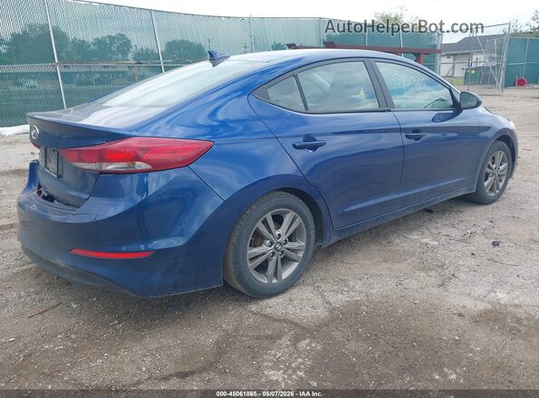 5NPD84LF0HH036481 2017 HYUNDAI ELANTRA Синий Задняя правая четверть