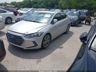 2017 Hyundai Elantra Limited Silver vin: 5NPD84LF0HH041406