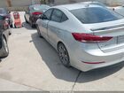 2017 Hyundai Elantra Limited Silver vin: 5NPD84LF0HH041406