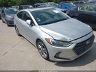 2017 Hyundai Elantra Limited Silver vin: 5NPD84LF0HH041406