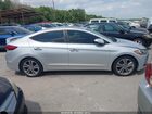 2017 Hyundai Elantra Limited Silver vin: 5NPD84LF0HH041406