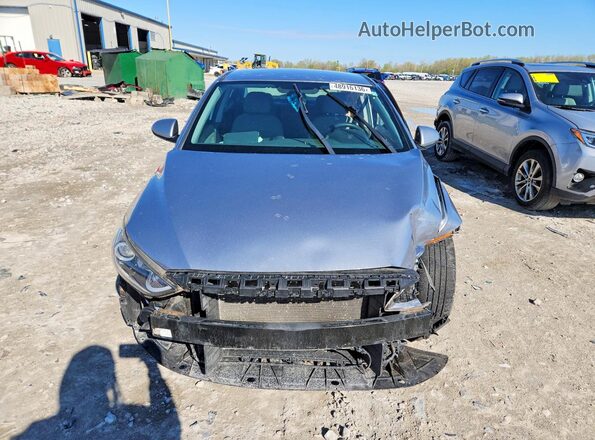 5NPD84LF0HH041700 2017 HYUNDAI ELANTRA Silver Widok z przodu