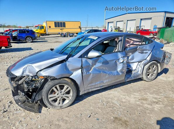 5NPD84LF0HH041700 2017 HYUNDAI ELANTRA Silver Przód lewy