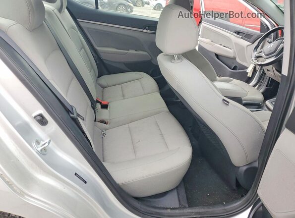 5NPD84LF0HH045262 2017 HYUNDAI ELANTRA Silver Հետևի նստատեղերի տեսք