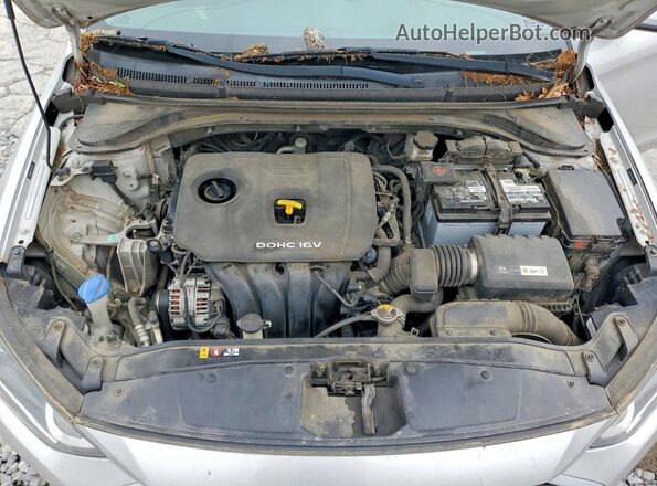 5NPD84LF0HH045262 2017 HYUNDAI ELANTRA Silver Սալոնի հետևի տեսք