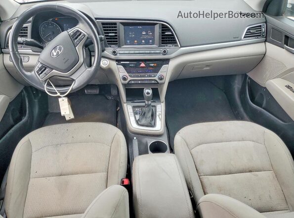 5NPD84LF0HH045262 2017 HYUNDAI ELANTRA Silver Առջևի վահանակի տեսք