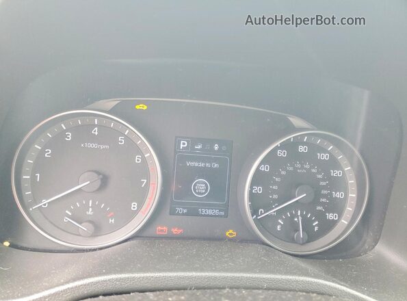 5NPD84LF0HH045262 2017 HYUNDAI ELANTRA Silver Սարքավորումների վահանակի տեսք